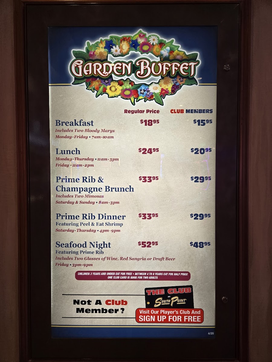 Garden Buffet Menu - Image 5